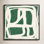 Green White Movement Painting by Ivy and I