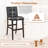 Rüdiger Upholstered Counter Stool with Solid Wood Frame