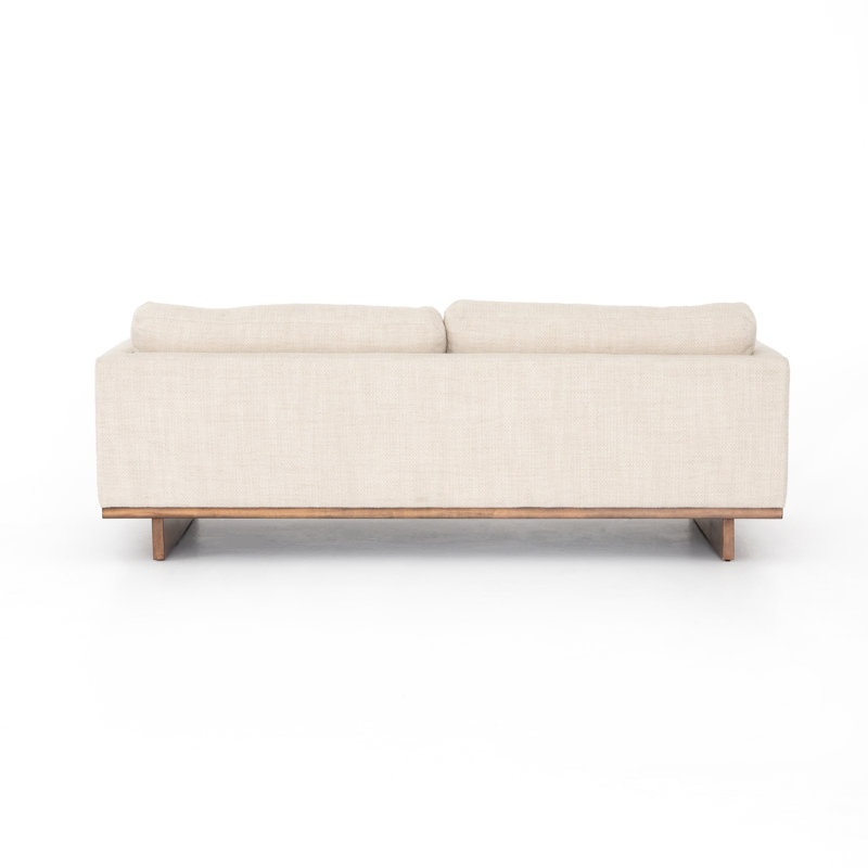 Everly Sofa, Irving Taupe, Antique Cocoa