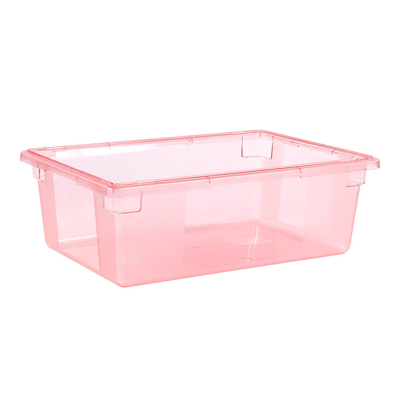 Contenant alimentaire rectangulaire en plastique 12,5 gallons Carlisle Food Service Products, Rouge
