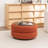 Upholstered Round Storage Ottoman-455693993