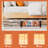 EnHomee Storage Bin Under Bed Storage Containers Stackable Underbed Storage with Wheels-1774646534