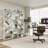 6-Tier Triple Bookshelf, Engineered Wood and Metal Frame, 24 Open Shelves, Industrial Style for Living Room and Home Office-881612682