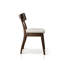 Chaise d'appoint en bois massif Rozella-166457847