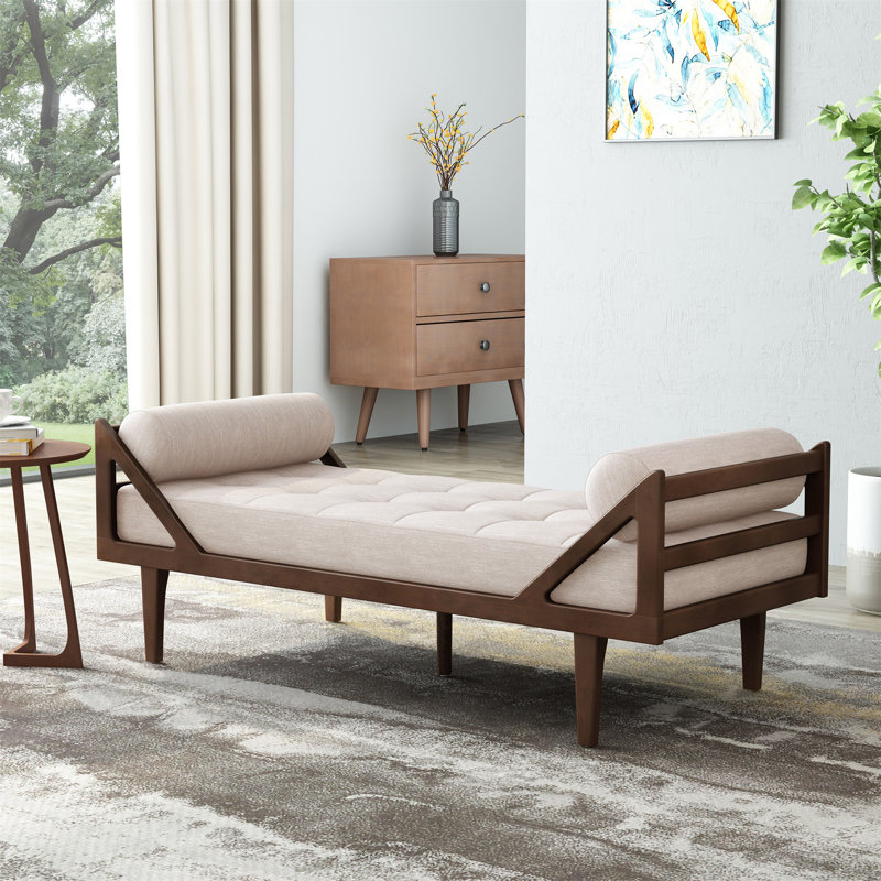 Chaise longue, Beige