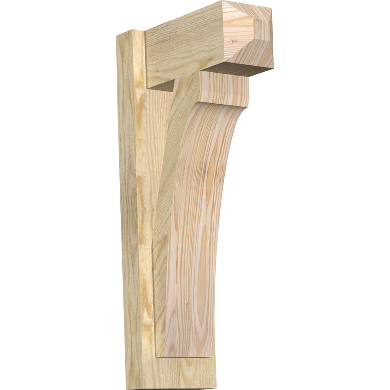 Legacy Craftsman Outlooker, 24" H x 6" W x 12" D, 6" W Douglas Fir (Rough Sawn)