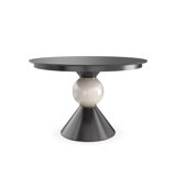 Chalice Round Glass Dining Table