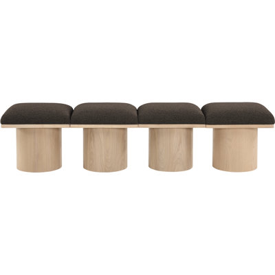 Horatia Boucle Upholstered Bench