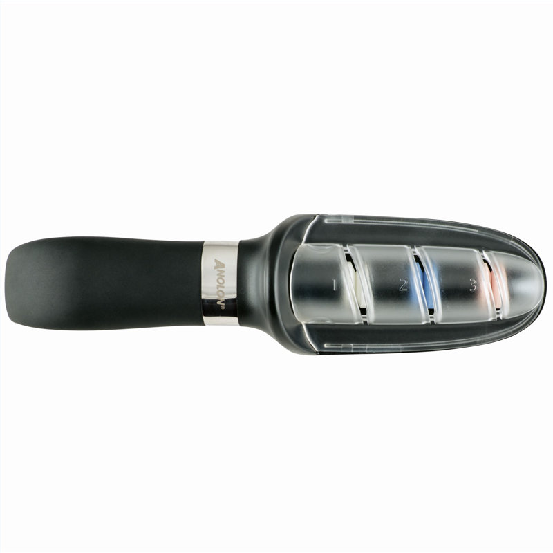 Anolon AlwaysSharp Universal Knife Sharpener, Black