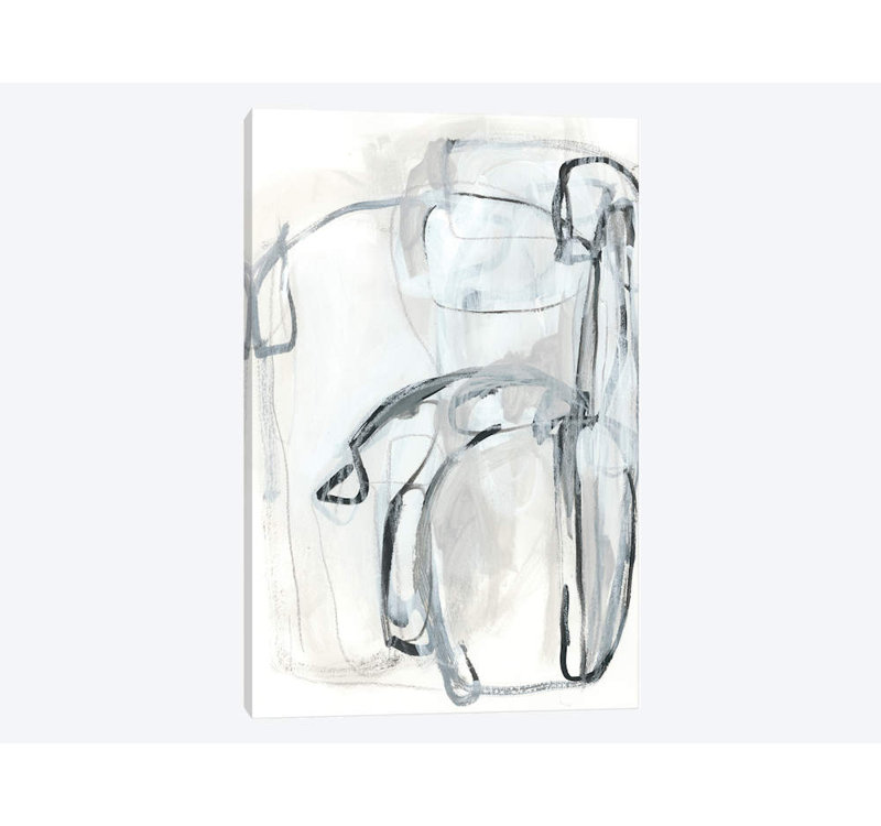 «Entanglements II», reproduction sur toile, H 12 po x l 8 po x P 0,75 po, Toile tendue, Pas de tapis
