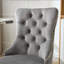 Fauteuil de bureau, siège de bureau en poils de lapin artificiel avec base en métal, chaise de bureau pivotante réglable, chaise de coiffeuse