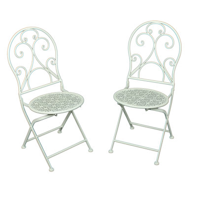 Goddard Foldable Outdoor Patio Dining Side Chair