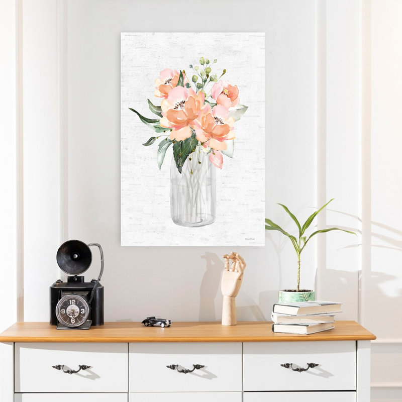 Art floral printanier I, H 24 po x l 16 po