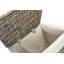 Wicker Lined Laundry Basket-15132821