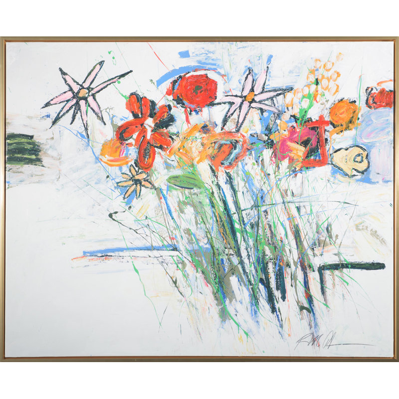 Wildflowers Print by Robert Robinson