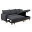 Canapé-lit modulaire 84,25 po Colton