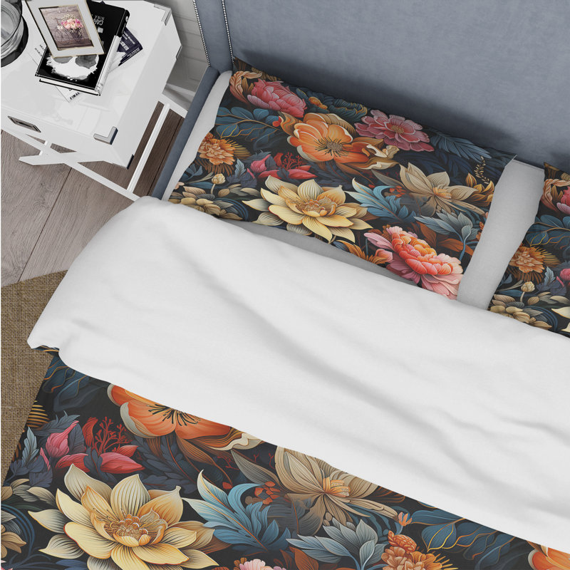 Ensemble de housse de couette Playful, Housse de couette pour très grand lit et 2 très