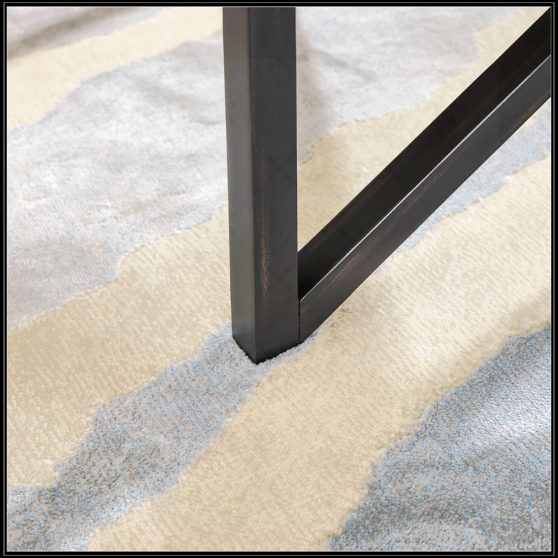 Modern Simple Glass Coffee Table, Gray