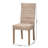Nevina 17.5 " H Mango Solid Wood Side Chair