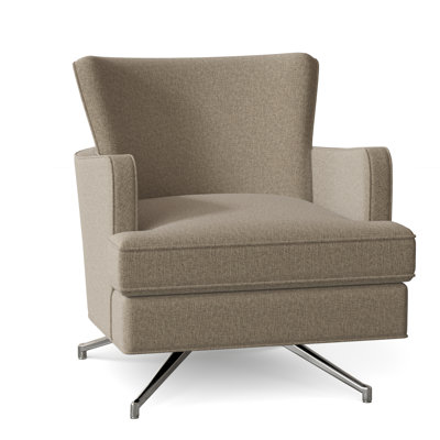 Kyle 28.5" W Swivel Armchair
