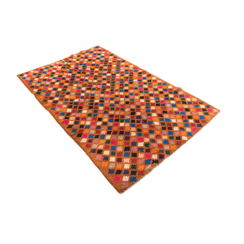 Tapis orange Nunez
