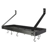 Gourmet Handcrafted Wall Mounted Pot Rack