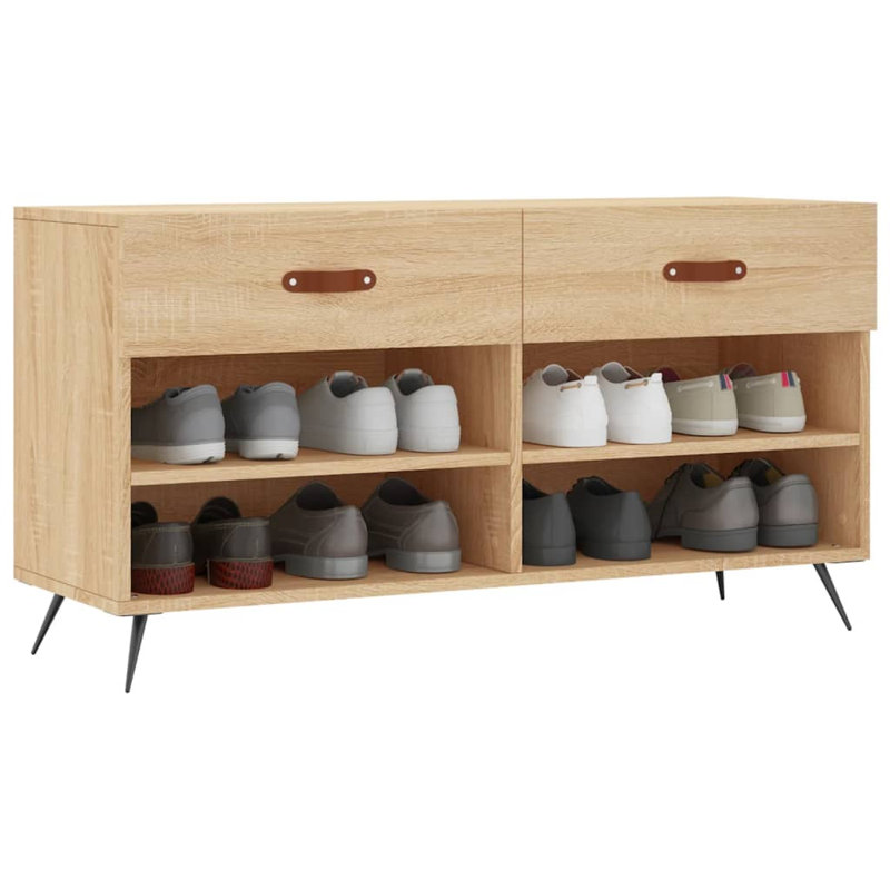 Khris Storage Bench, Sonoma Oak