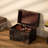 Decorative Vintage Wooden Index and Recipe Card Box – Rustic Organizer