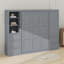 Lit escamotable Murphy avec placard, tiroirs et tablettes