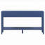 Table d'entrée 62,2 po avec 3 tiroirs, console peinte avec tablette inférieure et poignées en fer, table de canapé minimaliste pour salon, couloir, cuisine, chambre à coucher, bureau