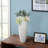 Vase Ceramic and Stoneware Coastal Style with Organic Rim and Speckled Texture for Modern Handmade Look Accent Decor-22997910
