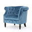 Fauteuil club rembourré et capitonné Modern-133995345