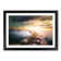 Rocks in the Ocean in Abstract - Picture Frame Graphic Art Print