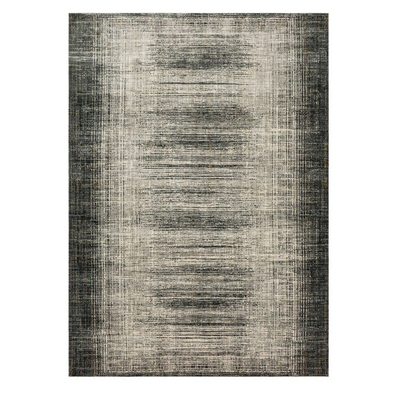 Tapis en rayonne / viscose tissé à la machine Turin, Rectangle 8 pi x 11 pi