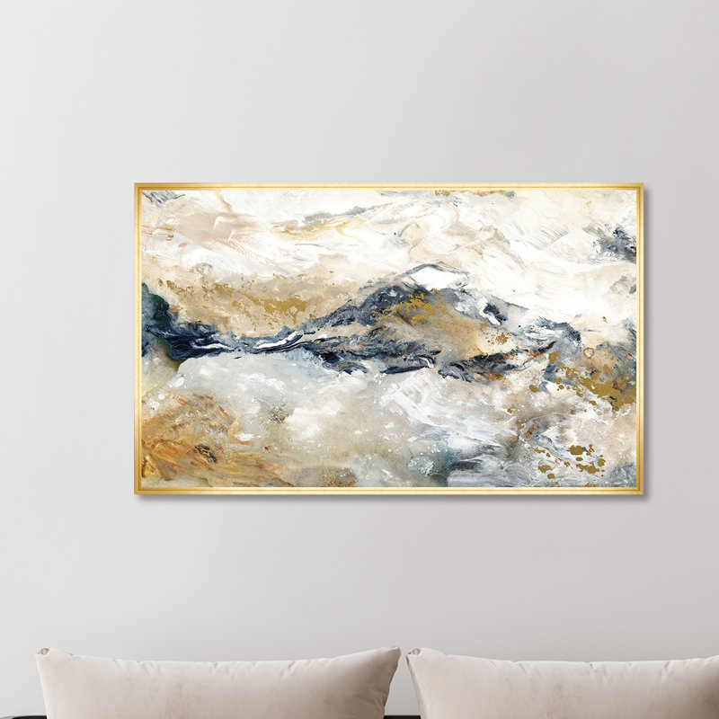 Guseul Park " Constant Flow IV " by Guseul Park Painting Print