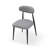 Estefanita Fabric Upholstered Metal Dining Chair-1172259040-1143784124