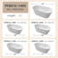 Baignoire 55,12 x 27,56