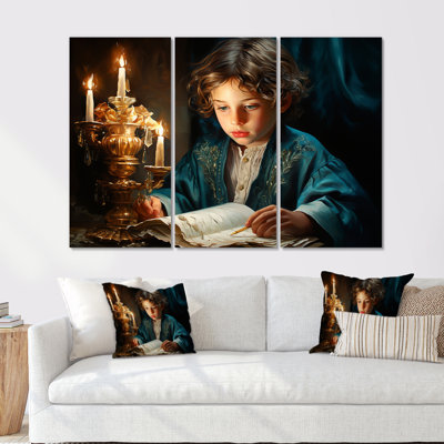Judaism Mitzvah Torah Moments - Judaism Wall Art Print Set