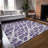 Kyrie Washable Abstract Indoor / Outdoor Rug-1947737752