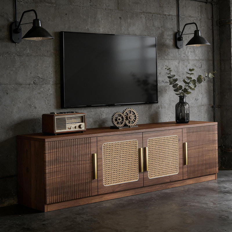 Meuble télé avec tablettes pour le salon