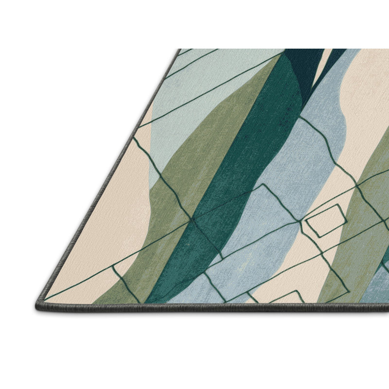 Cosmic Drift Rug, Rectangle 2' x 3'