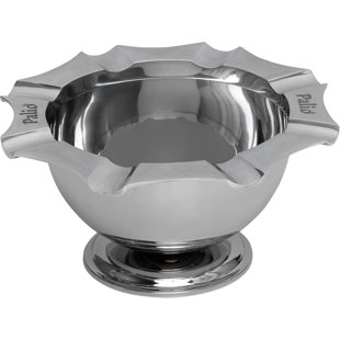 Palió® Tazza ashtray, 8 Stirrups, Stainless Steel