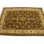 Tapis Corimilus traditionnel brun foncé 4X6 Kilim & Sumak