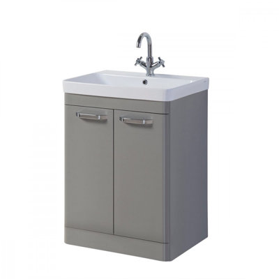 Clifton 500mm Single Bathroom Vanity with Vitreous China Basin
