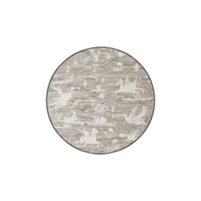 Machine Washable Gray Area Rug