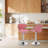 Adjustable 360° Swivel Bar Stools, Counter Height Chairs With Footrests And Backrests-1293281773-1293281781