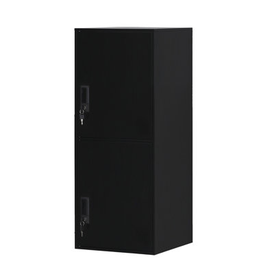 3 Door Vertical Stackable Storage Cabinet With Lock,Anti-Failing Device, Metal Lcoker,Organizer For Office, Home, Gym, School,Employee,Kids.