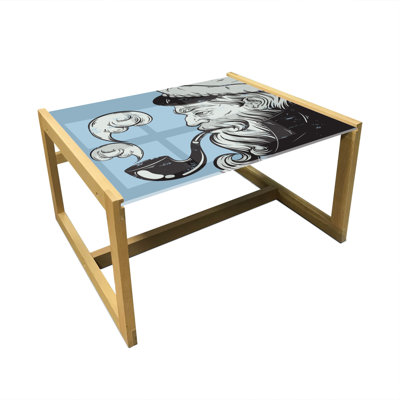 Jacqulyne Sled Coffee Table
