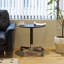 Table d'appoint ronde avec roulettes