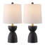 Lampe de table en résine / rotin 21 pouces Leola